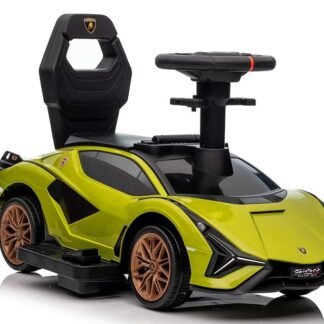 COCHE ELÉCTRICO 6V LAMBORGHINI SIAN, VERDE, 1 A 3 AÑOS - INDA112-6951269